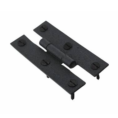 Flush cabinet store door hinges